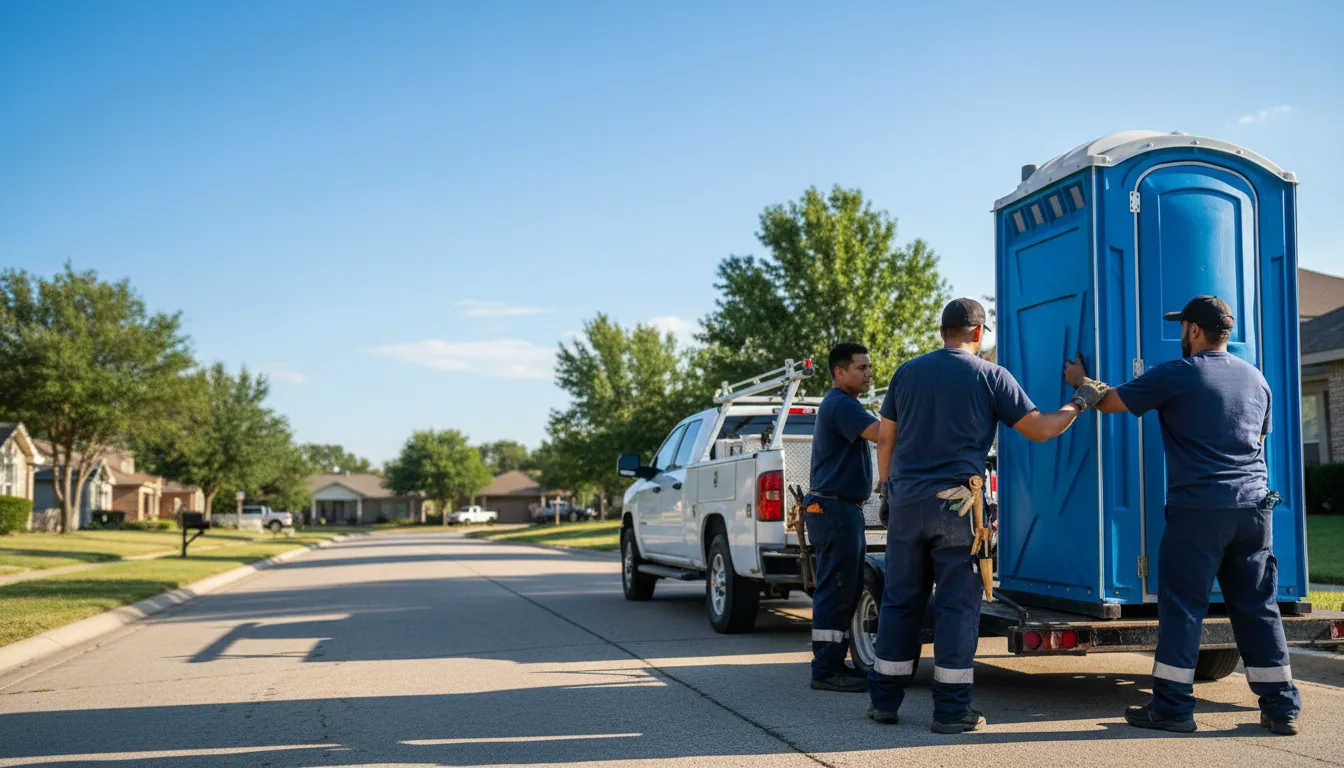 Portable Toilet Rental in Morning Sun, IA near me